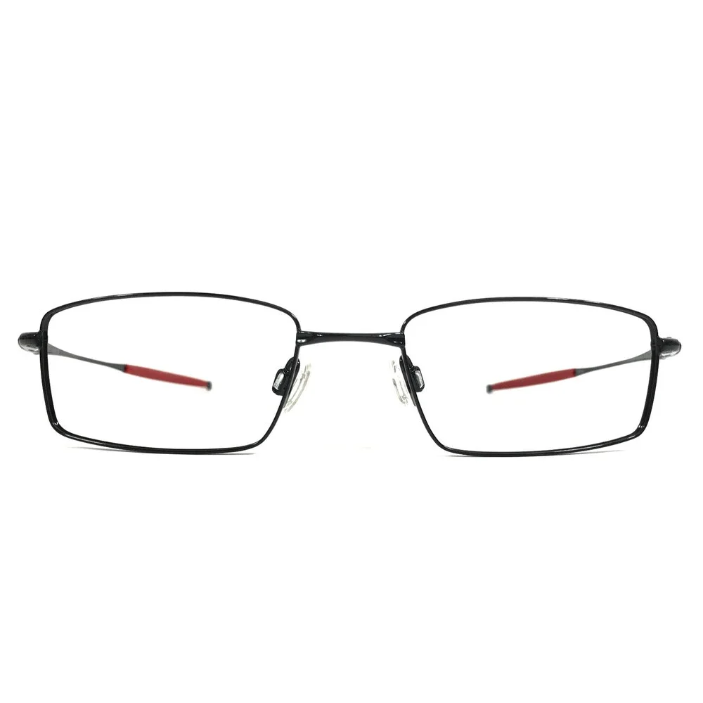 Oakley Eyeglasses Frames Spinner OX3136-0751 Polished Black Wire Rim 51-19-140